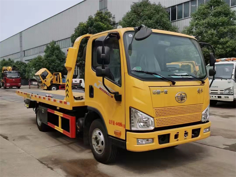 解放J6F國六藍牌清障車