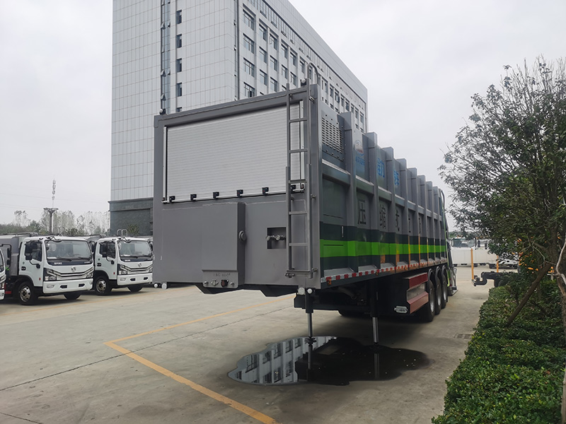 程力牌CL9400ZLJAJH型垃圾轉運半掛車